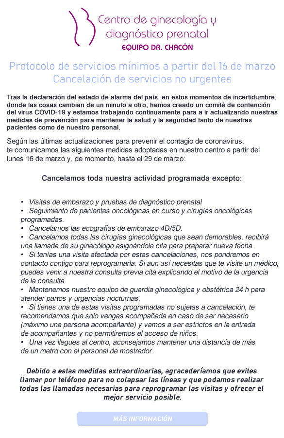 procedimientos de diagnóstico prenatal de diabetes